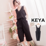 KEYA*韓系個性造型連身褲–1色